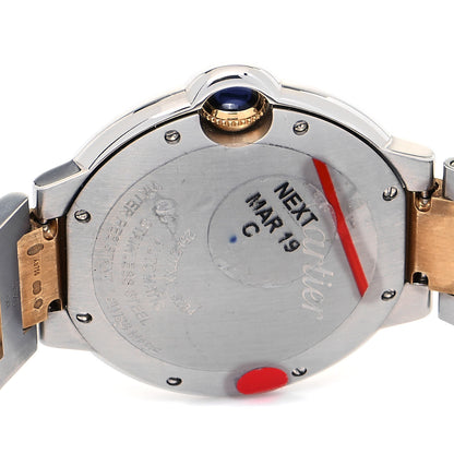 Cartier Stainless Steel 18K Yellow Gold 36mm Ballon Bleu De Cartier Automatic Watch 4 of 4