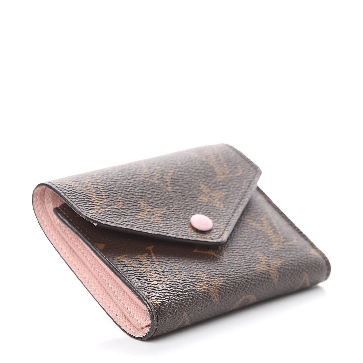 Louis Vuitton Monogram Victorine Wallet Rose Ballerine 3 of 5