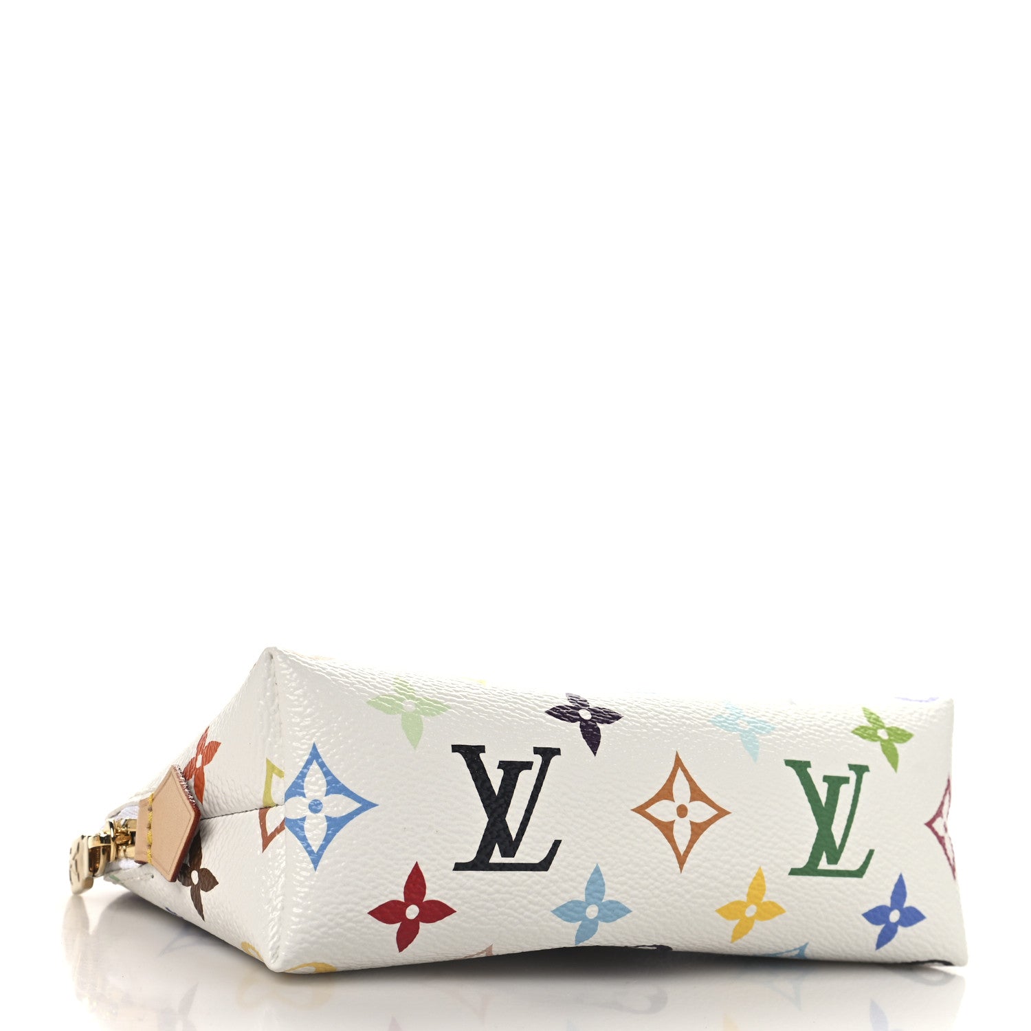 Louis Vuitton LV x TM Monogram Multicolor Cosmetic Pouch PM White 4 of 6