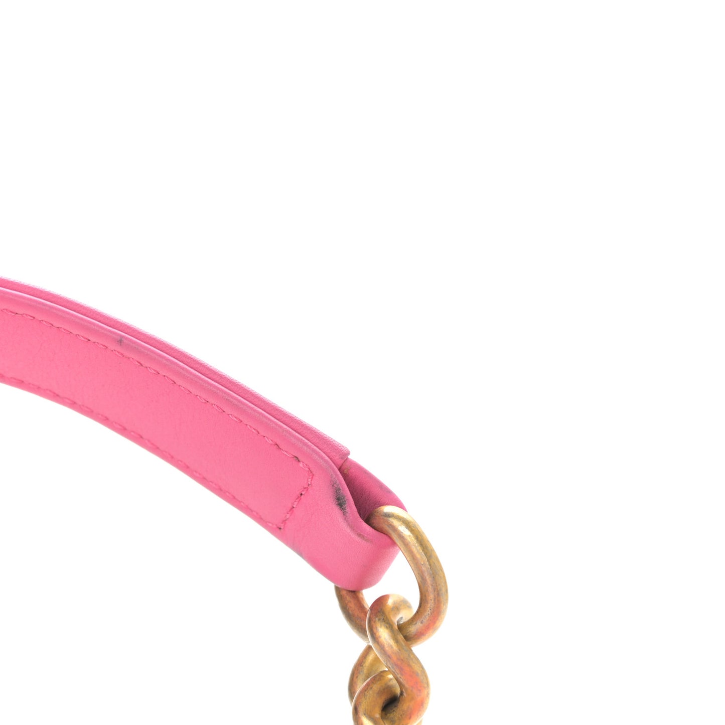 Calfskin Quilted Medium Boy Flap Pink