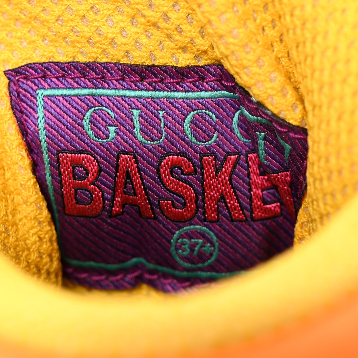 Demetra Womens Basket High Top Sneakers 37.5 Great White Shine Purple