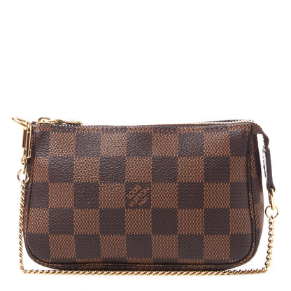 Louis Vuitton Damier Ebene Mini Pochette Accessories 1 of 8