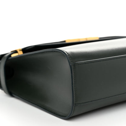 Saint Laurent Smooth Calfskin Medium Manhattan Shoulder Bag Dark Green 9 of 10