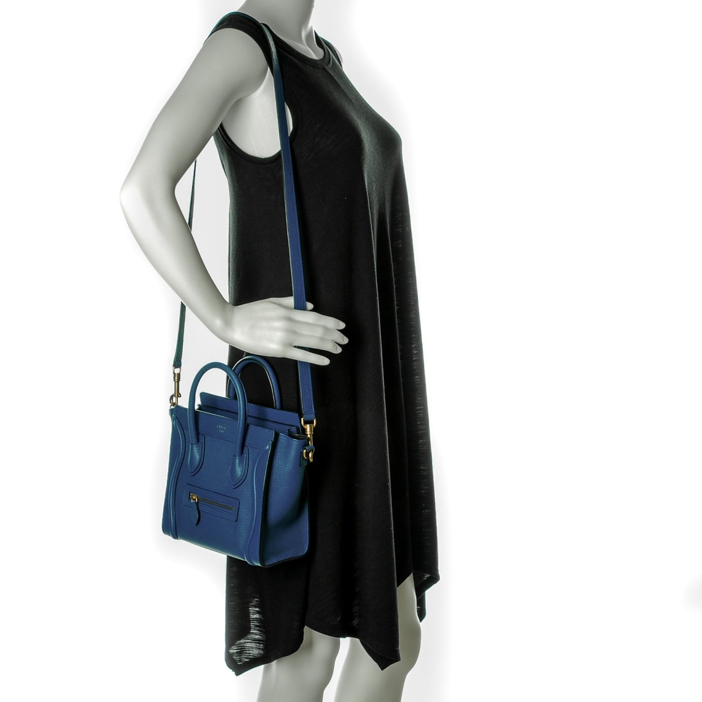 Goatskin Nano Luggage Sea