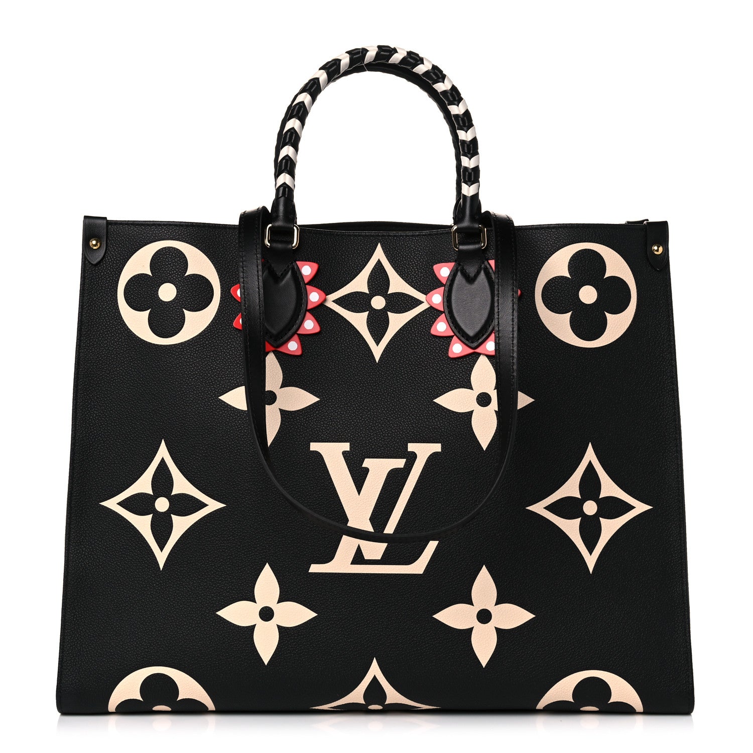 Louis Vuitton Empreinte Monogram Giant Crafty Onthego GM Black Creme 1 of 9