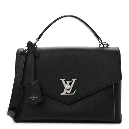 Louis Vuitton Soft Calfskin My Lockme Top Handle Black 1 of 9