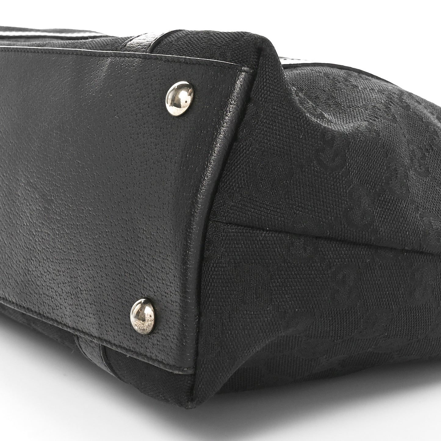 Monogram Medium Abbey Tote Black