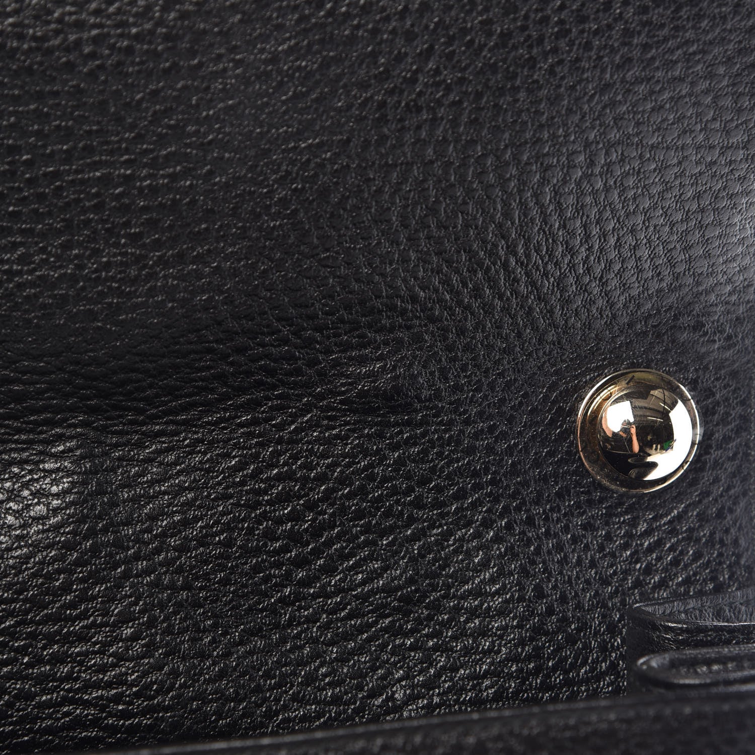 Gucci Pebbled Calfskin Web Blondie Hobo Black 8 of 13