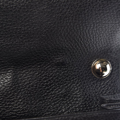 Gucci Pebbled Calfskin Web Blondie Hobo Black 8 of 13