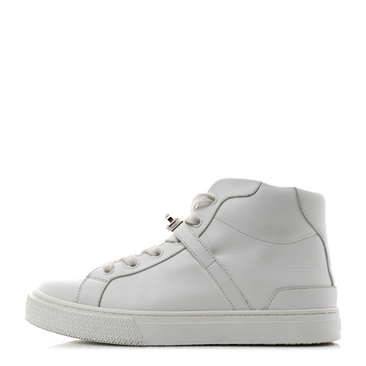 Hermes Calfskin Womens Daydream Sneakers 35.5 White 1 of 8