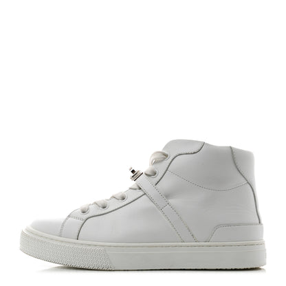 Hermes Calfskin Womens Daydream Sneakers 35.5 White 1 of 8