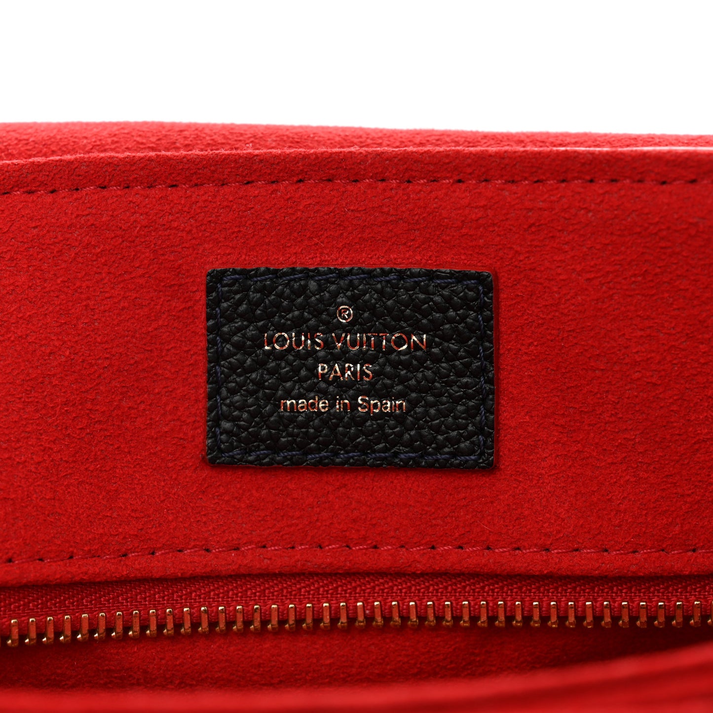 Empreinte Georges MM Marine Rouge