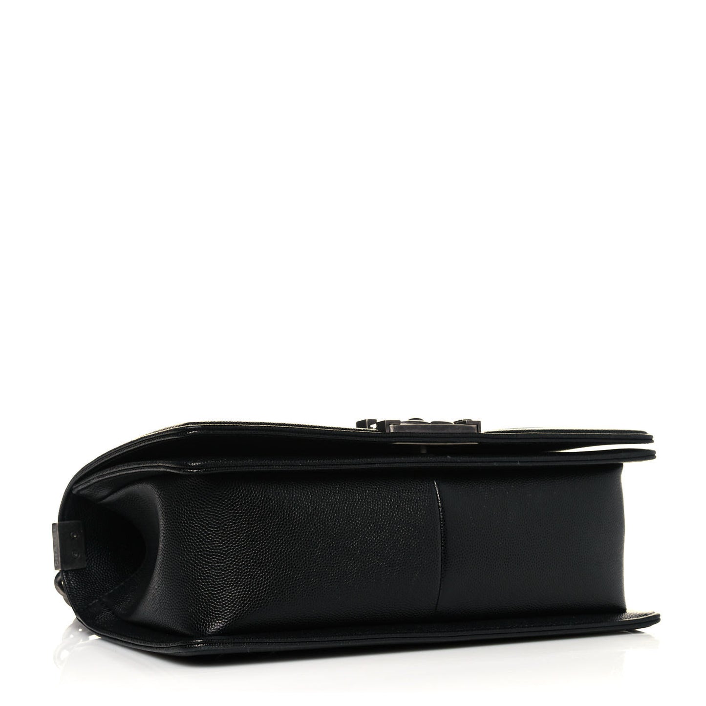 Caviar Quilted Medium Boy Flap Black
