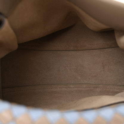 Mulberry Heavy Grain Small Iris Tote Powder Grey Pale Slate 5 of 14