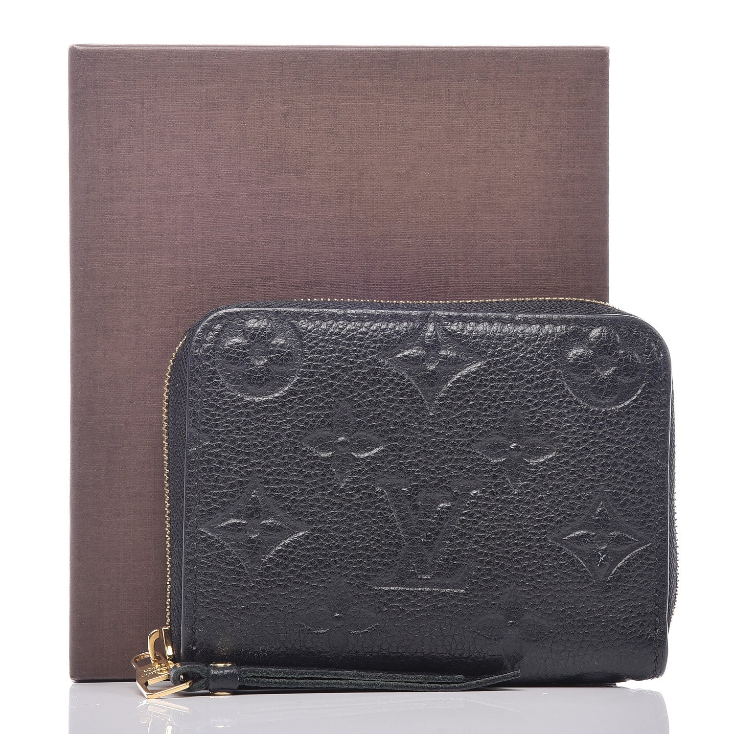 Louis Vuitton Empreinte Zippy Coin Purse Black 11 of 11