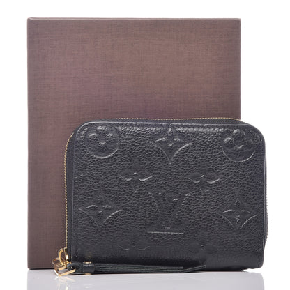 Louis Vuitton Empreinte Zippy Coin Purse Black 11 of 11