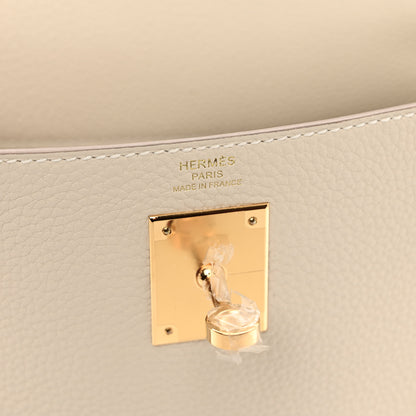 Hermes Togo Kelly Retourne 28 Craie 7 of 11