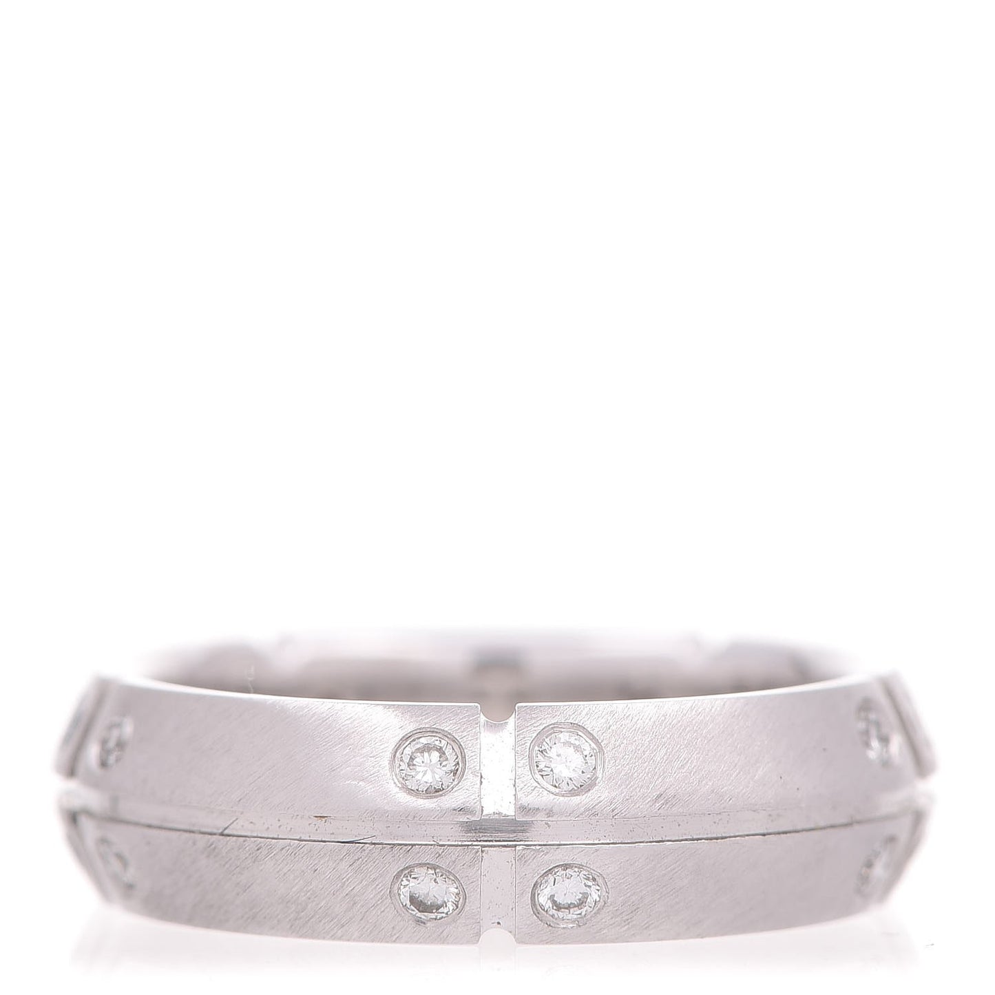 18K White Gold Diamond Streamerica Ring 47 4