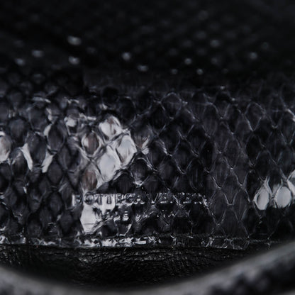 Bottega Veneta Ayers Intrecciato Card Case Pyrite Nero Black 6 of 7