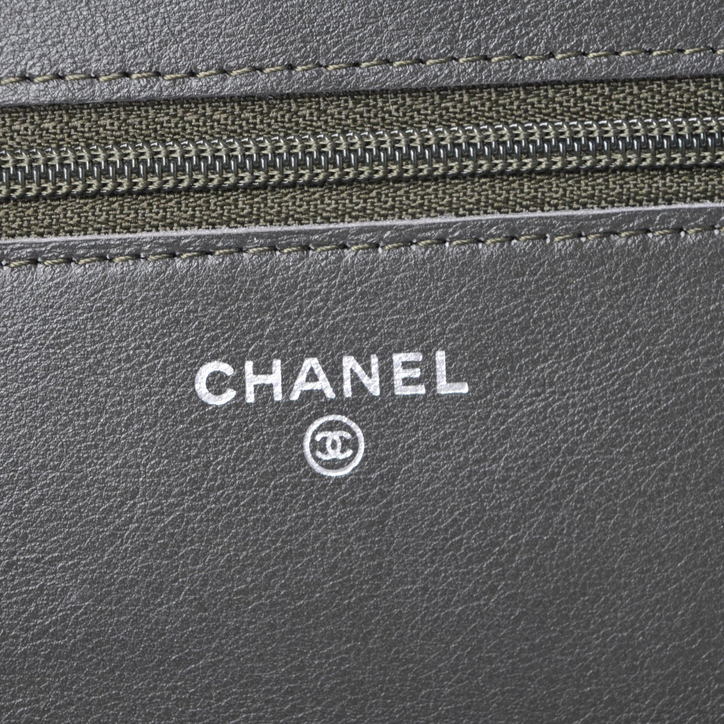Caviar Timeless CC Wallet on Chain WOC Dark Grey