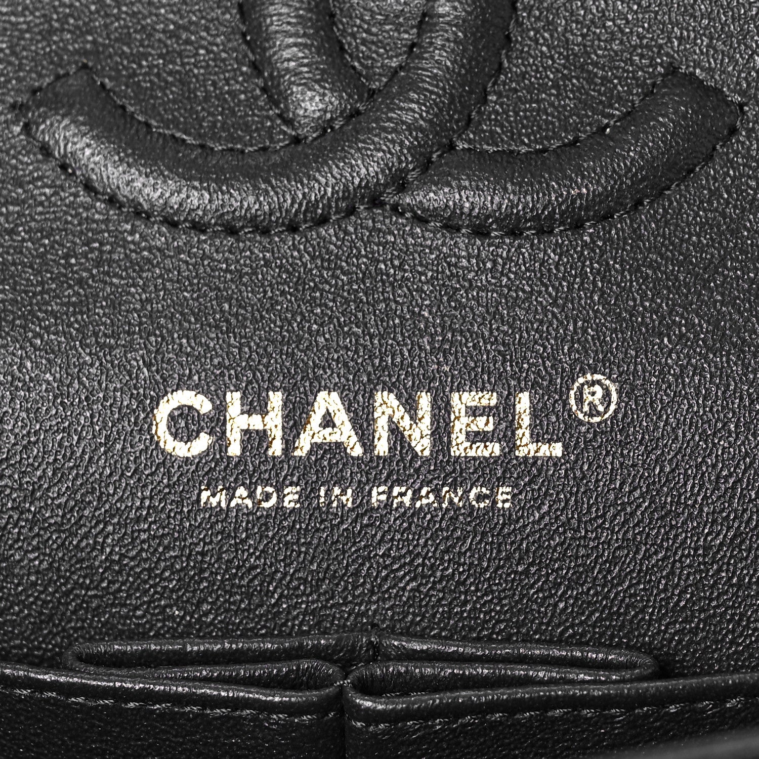 Chanel Caviar Chevron Quilted Small Double Flap Navy Blue 6 of 10