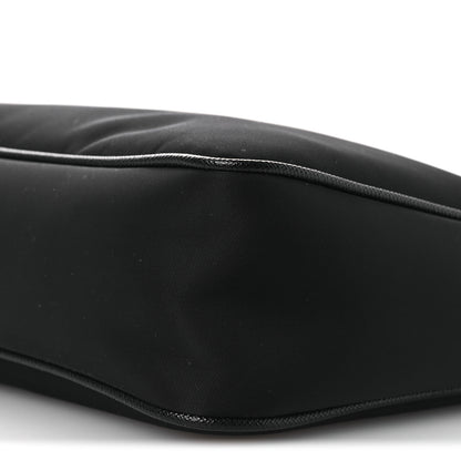 Prada Re-Nylon Saffiano Pocket Zippered Shoulder Bag Black 11 of 11