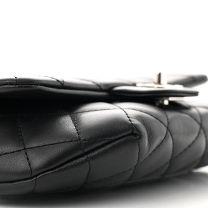 Chanel Calfskin Quilted CC Uniform Flap Belt Bag Black 9 of 10