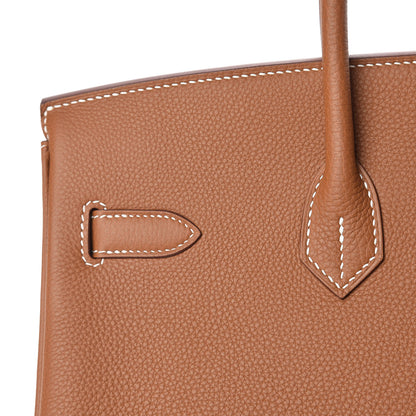 Hermes Togo Birkin 35 Gold 9 of 34