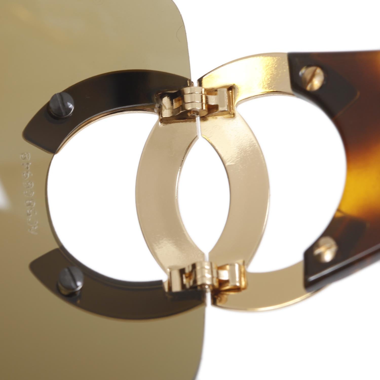 Chanel Tortoise Shell CC Sunglasses 4124 9 of 12