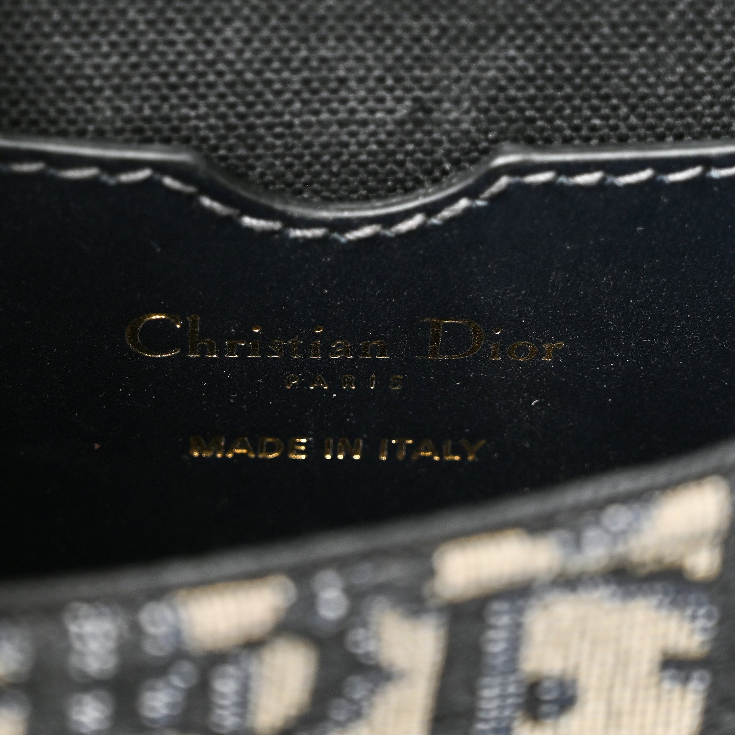 Christian Dior Oblique Small Bobby Flap Blue 6 of 9