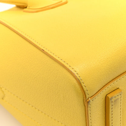 Givenchy Sugar Goatskin Mini Antigona Yellow 12 of 18