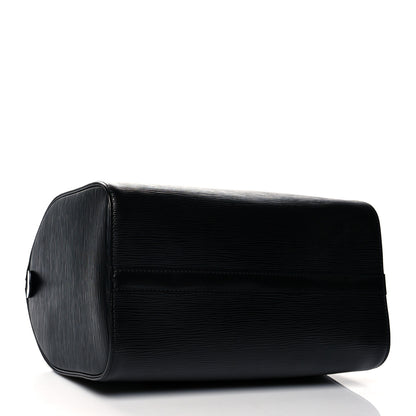 Louis Vuitton Epi Speedy 30 Black 4 of 12