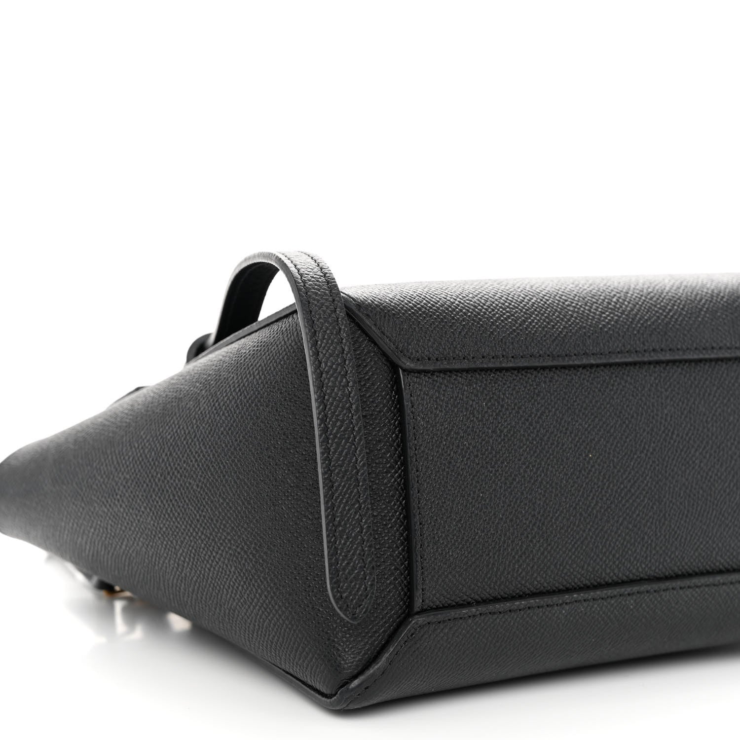 Celine Grained Calfskin Nano Belt Bag Black 8 of 9
