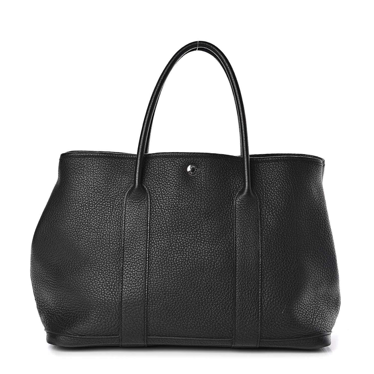 Hermes Negonda Garden Party Tote 36 MM Black 1 of 10