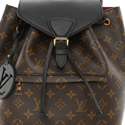 Louis Vuitton Monogram Montsouris PM Black 7 of 10