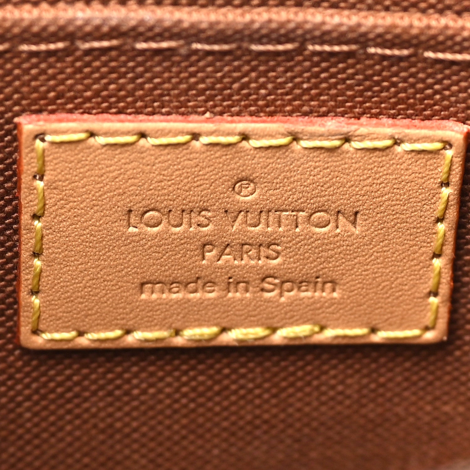 Louis Vuitton Monogram Petit Sac Plat 6 of 10