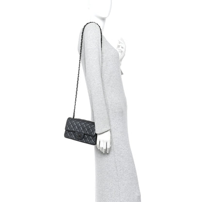 Chanel Lambskin Quilted Mini Rectangular Flap So Black 2 of 10