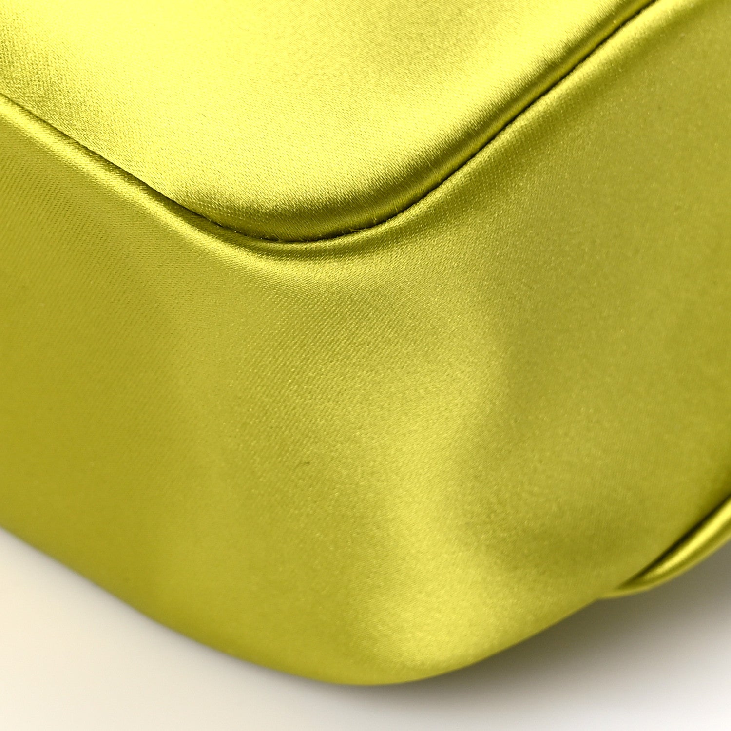 Alexander Wang Satin Heiress Crossbody Bag Golden Kiwi 8 of 8