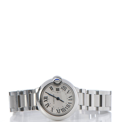 Cartier Stainless Steel 28mm Ballon Bleu De Quartz Watch 3 of 10