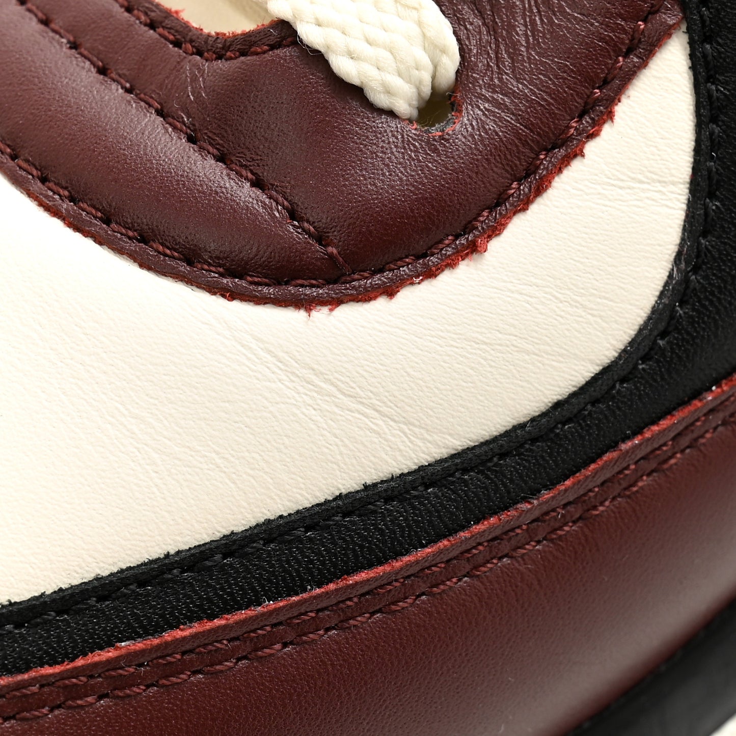 Calfskin CC Sneakers 38 Brown White Black