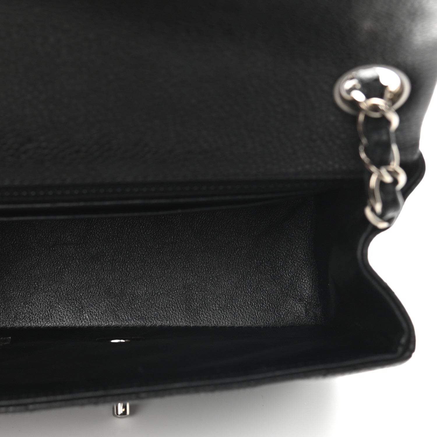 Chanel Caviar Quilted Mini Square Flap Black 5 of 9