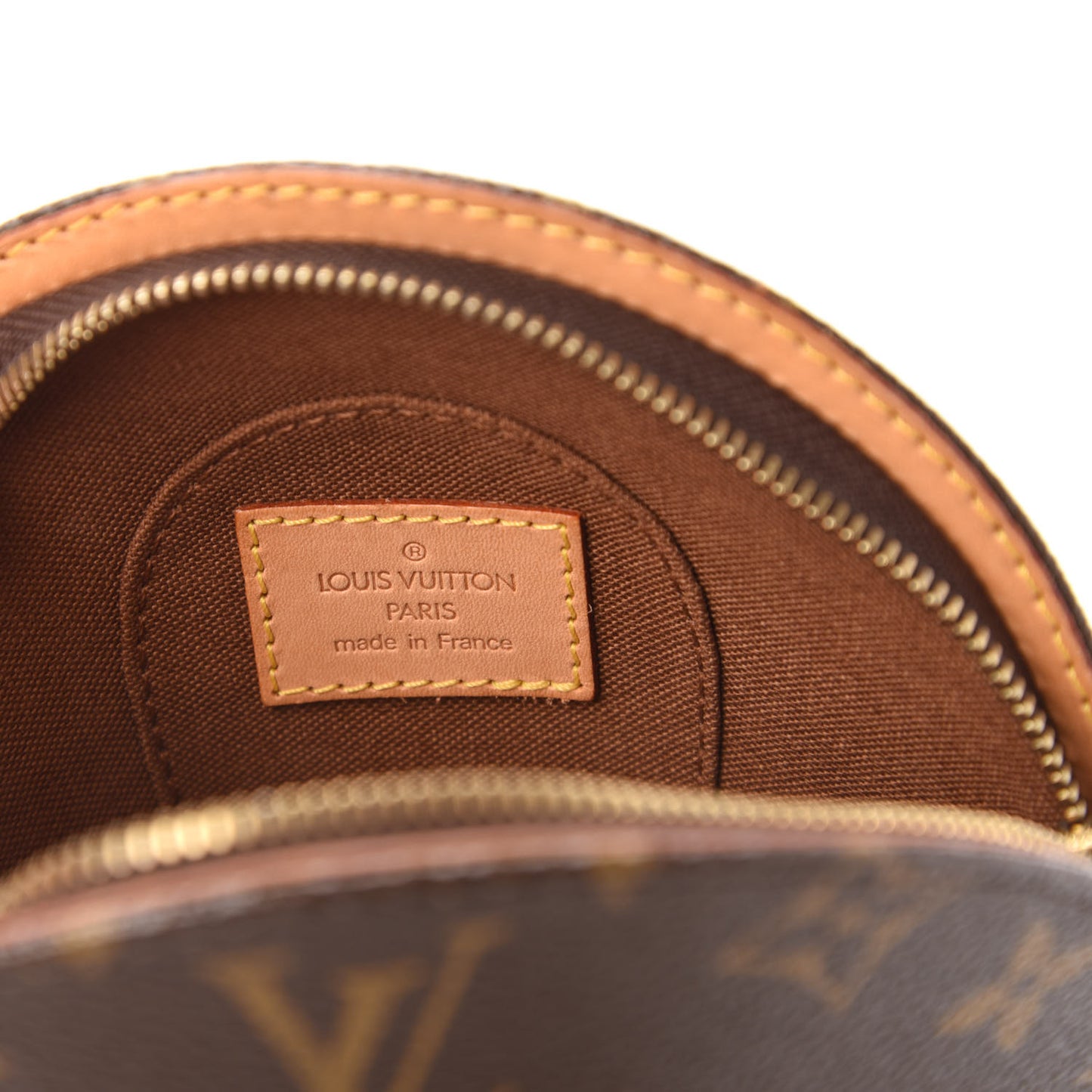 Monogram Mini Ellipse Wristlet Clutch