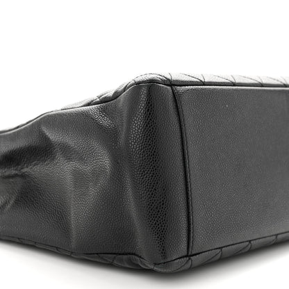 Chanel Caviar Quilted Grand Shopping Tote GST Black 9 of 13