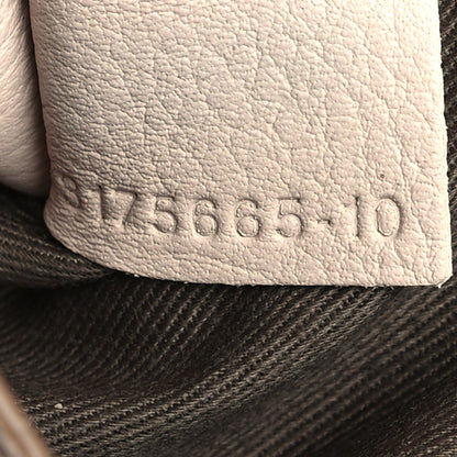 Chloe Grained Calfskin Medium Marcie Saddle Bag Nomad Beige 8 of 11