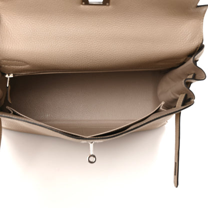 Hermes Togo Kelly Retourne 32 Gris Tourterelle 6 of 9