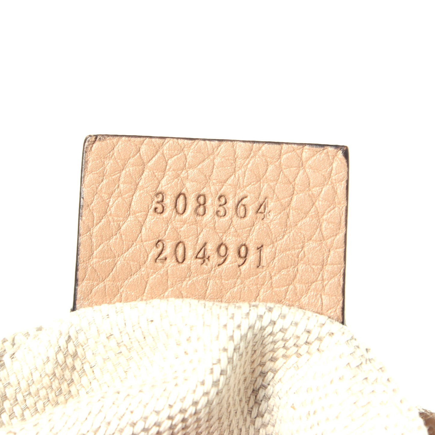 Pebbled Calfskin Small Soho Disco Bag Rose Beige