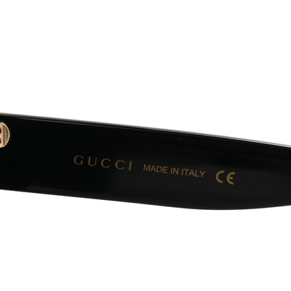 Gucci Acetate Glitter Sunglasses GG0327S Black 6 of 9