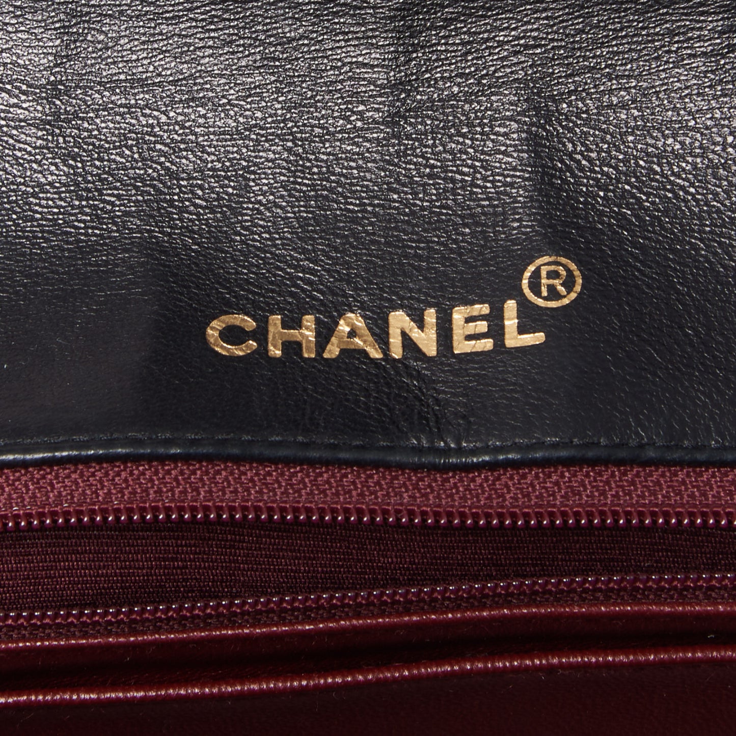 Lambskin Quilted Small Single Flap Black