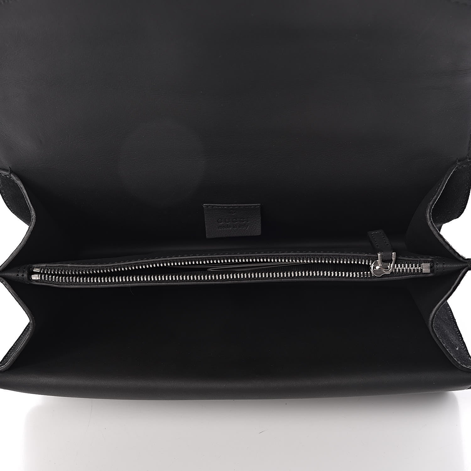 Gucci Suede Crystal Small Dionysus Shoulder Bag Black 5 of 9
