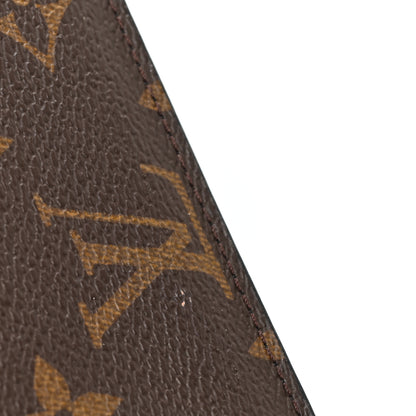 Louis Vuitton Monogram Gusset Card Holder Black 8 of 8